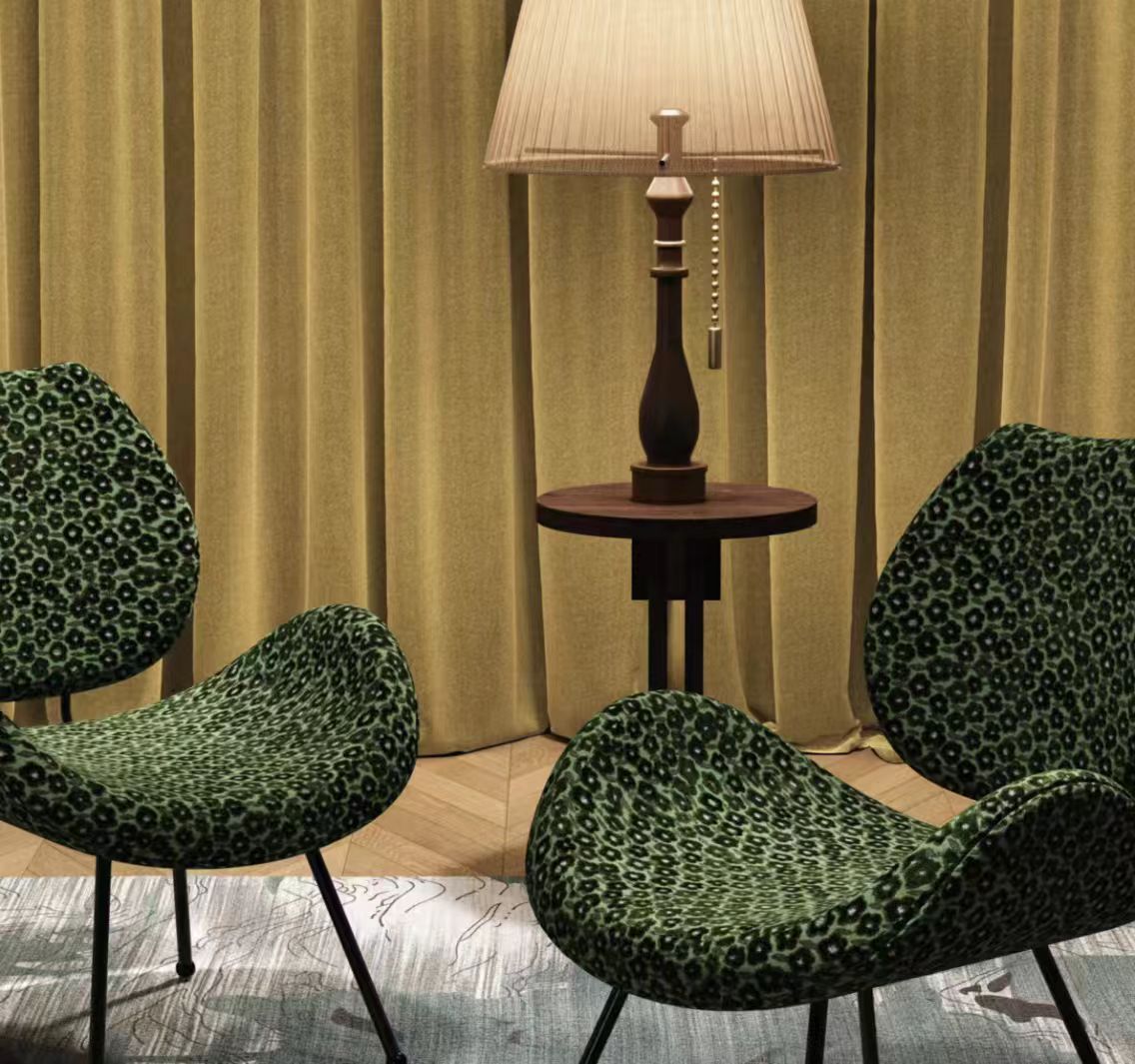 Țesătură pentru canapea cu model de flori de prun din catifea jacquard de înaltă calitate