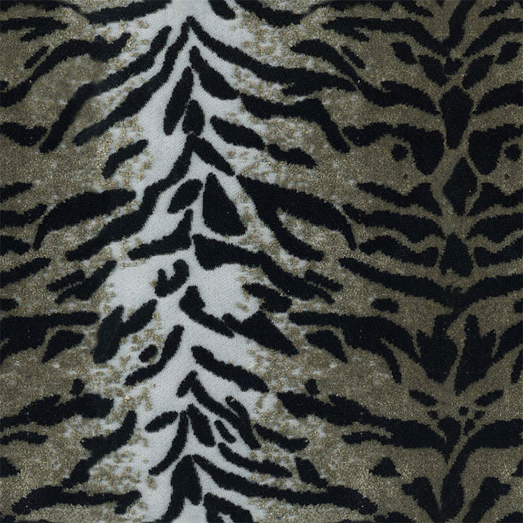 Jacquard Velvet Tiger Tiger Model de piele Jacquard Velvet Tiger Model de piele
